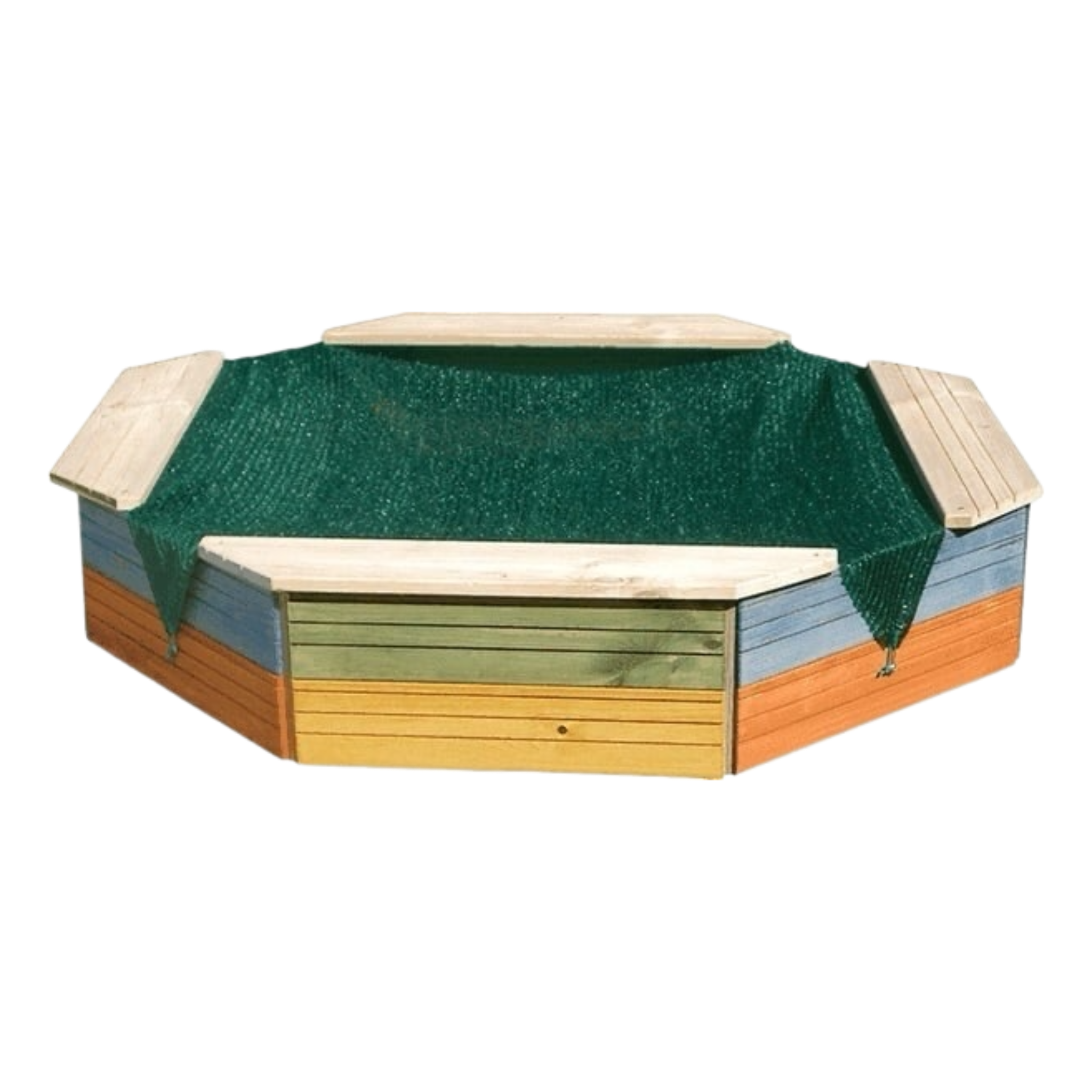 Area giochi in legno